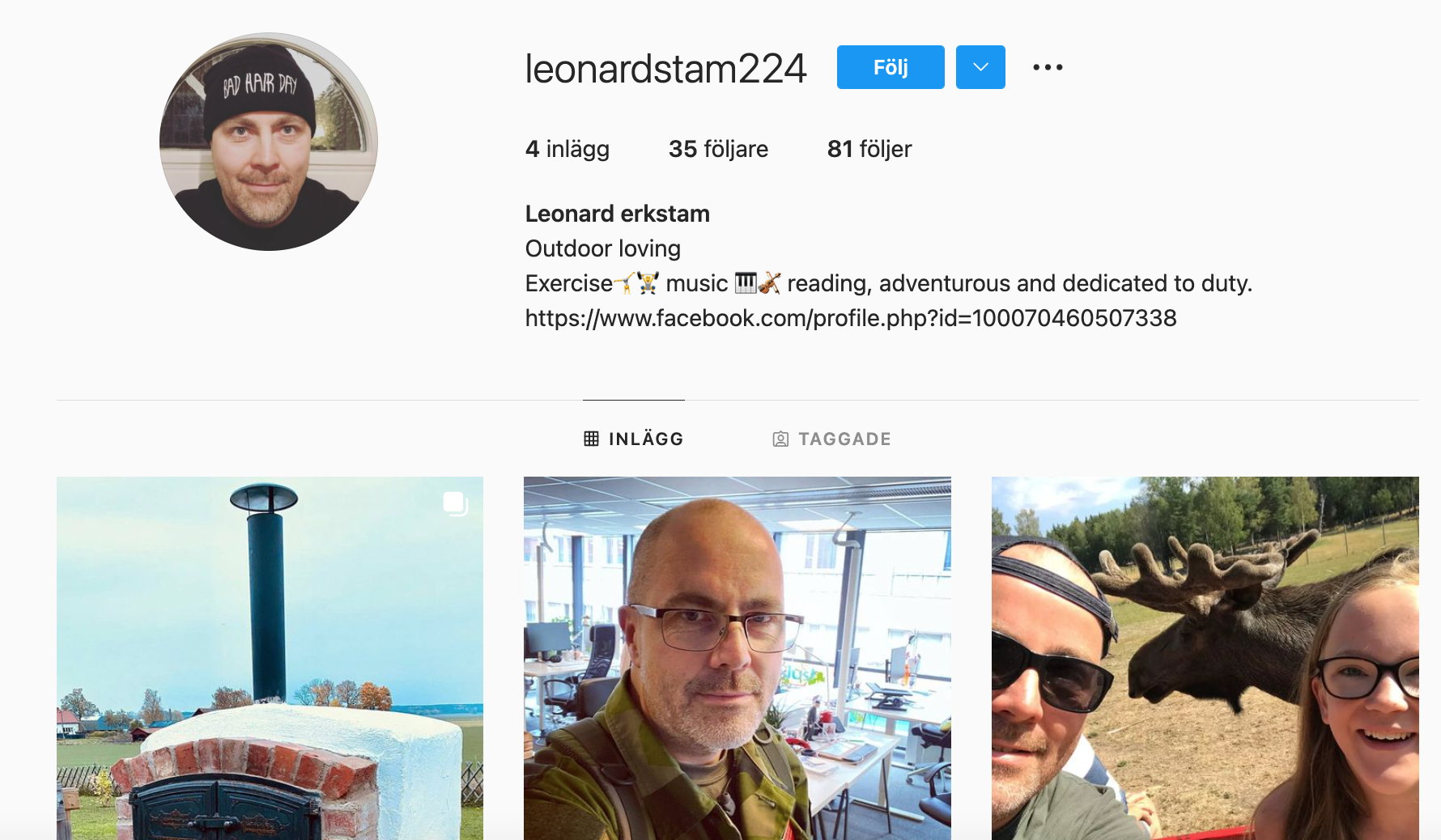 Leonard Erkstam doesnt exist on Instagram